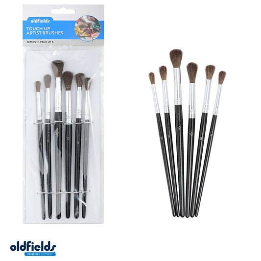 Soft Bristle Touch-up Fitch artist brush set oldfields