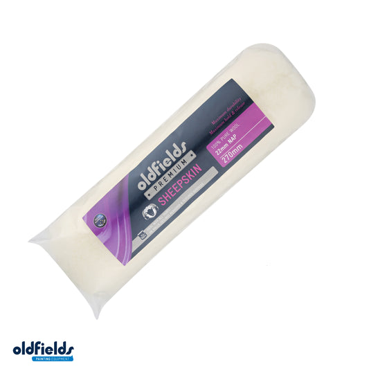 Pro Series Professional Sheepskin Paint Roller Sleeves from Oldfields