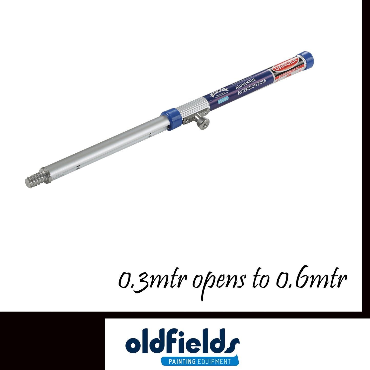 Pro series Aluminium Extension Poles 0.3mtr - 0.6mtr from Oldfields