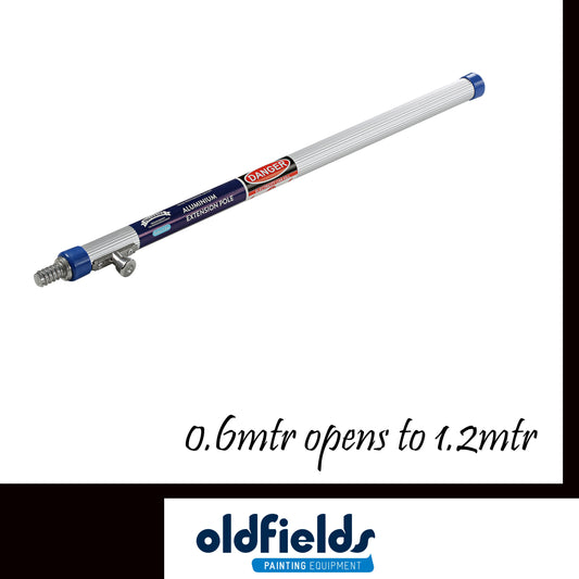 Pro series Aluminium Extension Poles 0.6mtr - 1.2mtr from Oldfields