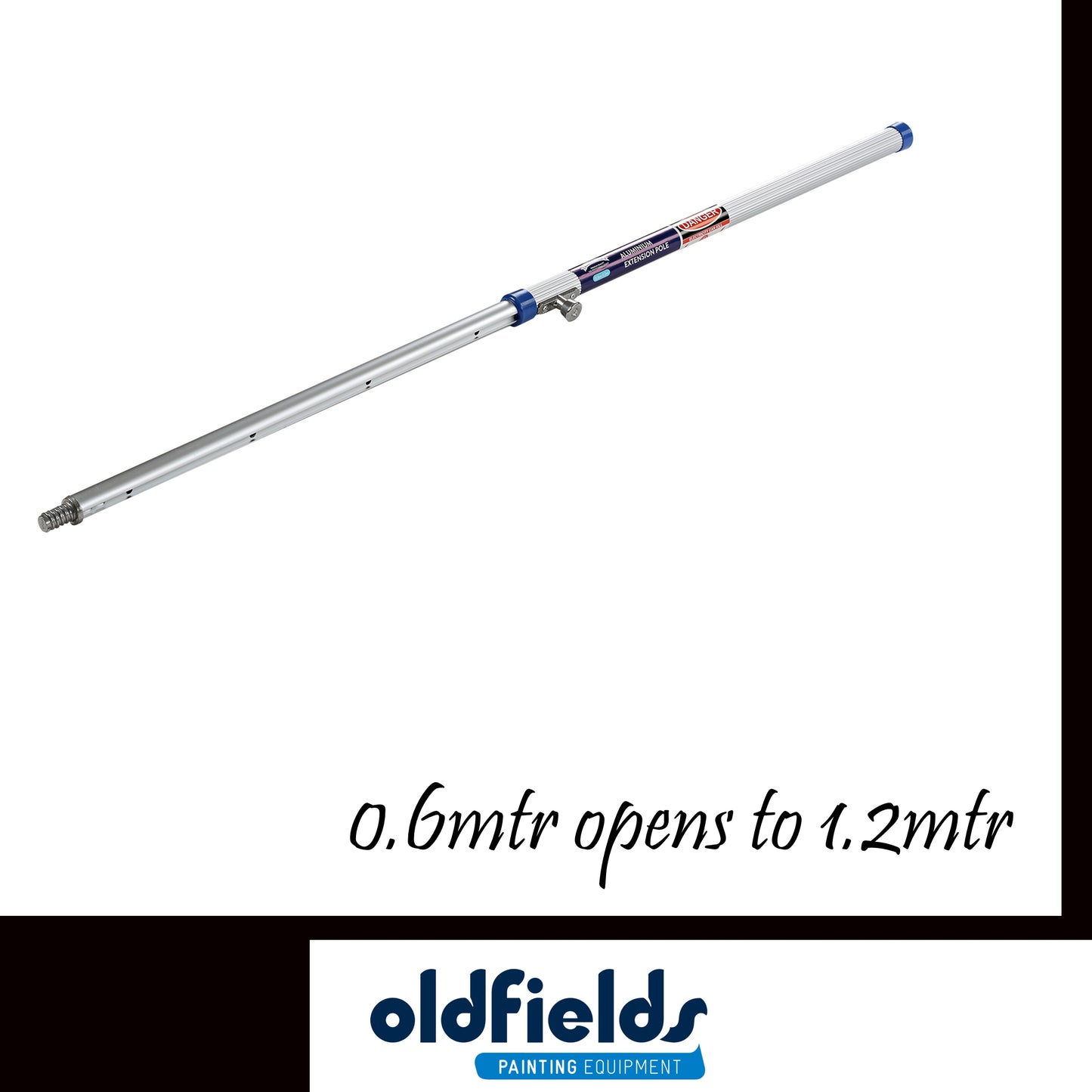 Pro series Aluminium Extension Poles 0.6mtr - 1.2mtr from Oldfields