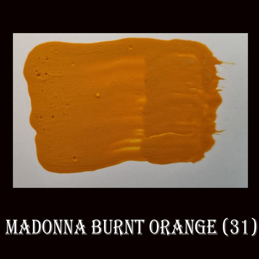 31 Chalky Finish Paint Madonna Burnt Orange