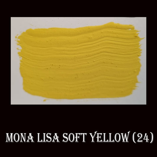 24 Chalky Finish Paint Mona Lisa Soft Yellow - Da Vinci Chalk Paint & Rustic home decor