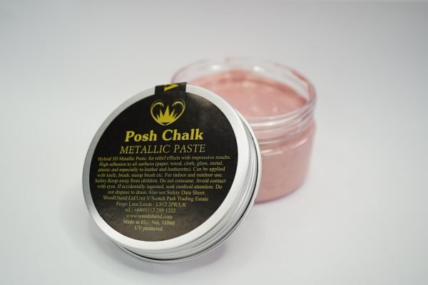 Posh Chalk Metallic Paste – Rose Gold 110ml - Da Vinci Chalk Paint & Rustic home decor