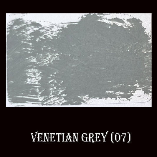 07 Chalky Finish Paint Venetian Mid Grey - Da Vinci Chalk Paint & Rustic home decor