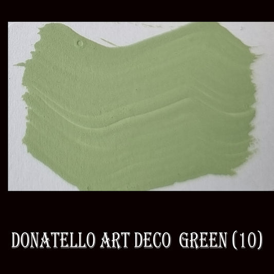 10 Chalky Finish Paint Donatello Art Deco Green - Da Vinci Chalk Paint & Rustic home decor