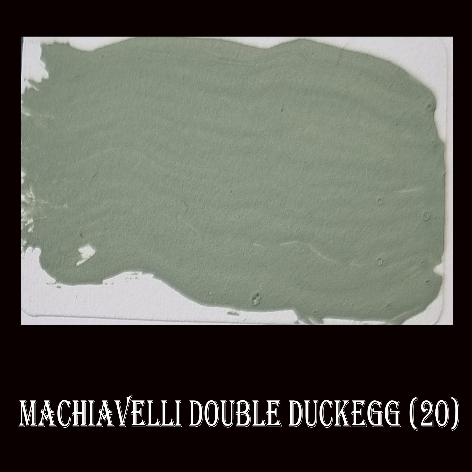 20 Chalky Finish Paint Machiavelli Double Duckegg - Da Vinci Chalk Paint & Rustic home decor