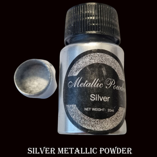 Metallic SILVER Powder 20ml