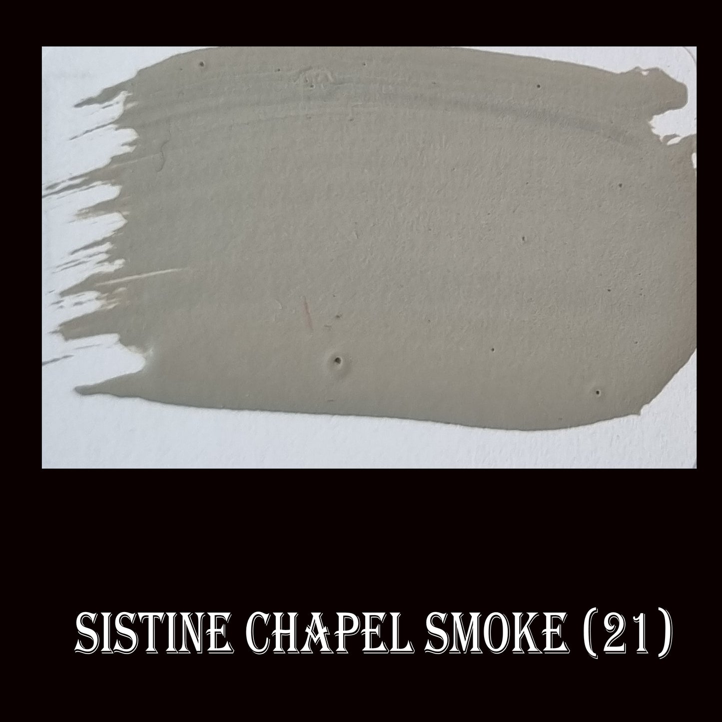 21 Chalky Finish Paint Sistine Chapel Smoke - Da Vinci Chalk Paint & Rustic home decor