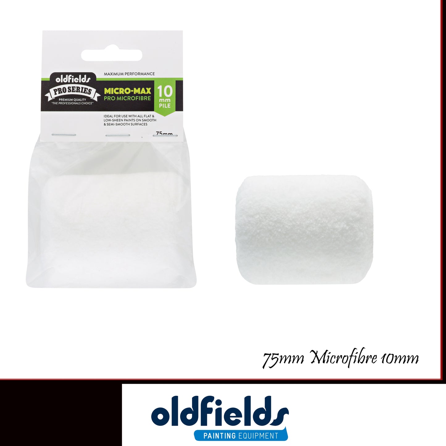 10mm Nap Pro Series Microfibre Paint Roller sleeves from Oldfields