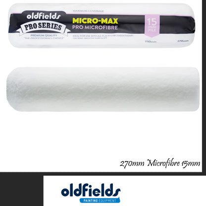 15mm Nap Pro Series Microfibre Paint Roller Sleeves from Oldfields