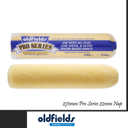 Pro Series Professional 22m Nap Paint Roller Sleeves from Oldfields