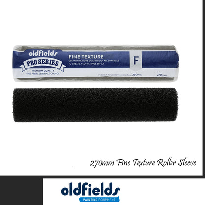 Pro Series Professional Textured Roller sleeves-Fine,Med & Coarse