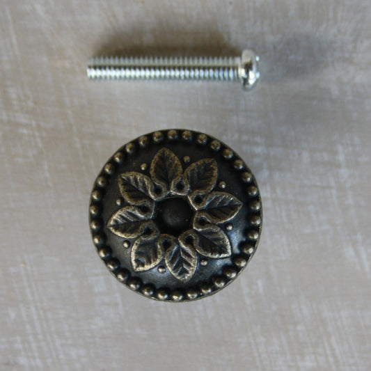 Old look daisy pull for drawers 24mm diameter - Da Vinci Chalk Paint & Rustic home decor