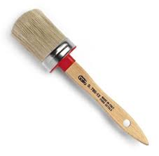 Chalky type paint and wax brush-Professional round - Da Vinci Chalk Paint & Rustic home decor