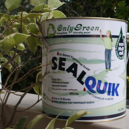 SealQuik eco oil based Pigmented Sealer White - Da Vinci Chalk Paint & Rustic home decor